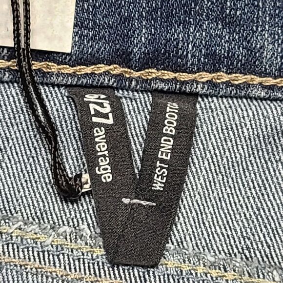 Nine West Womens Jeans 6/27 Average West End Boot Metro Wash Faded Front - Picture 6 of 12